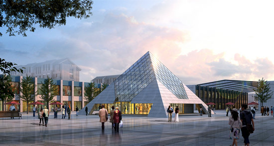 怒江金字塔网架